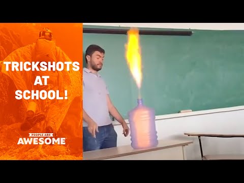Trickshots (College & School Edition) | People Are Awesome